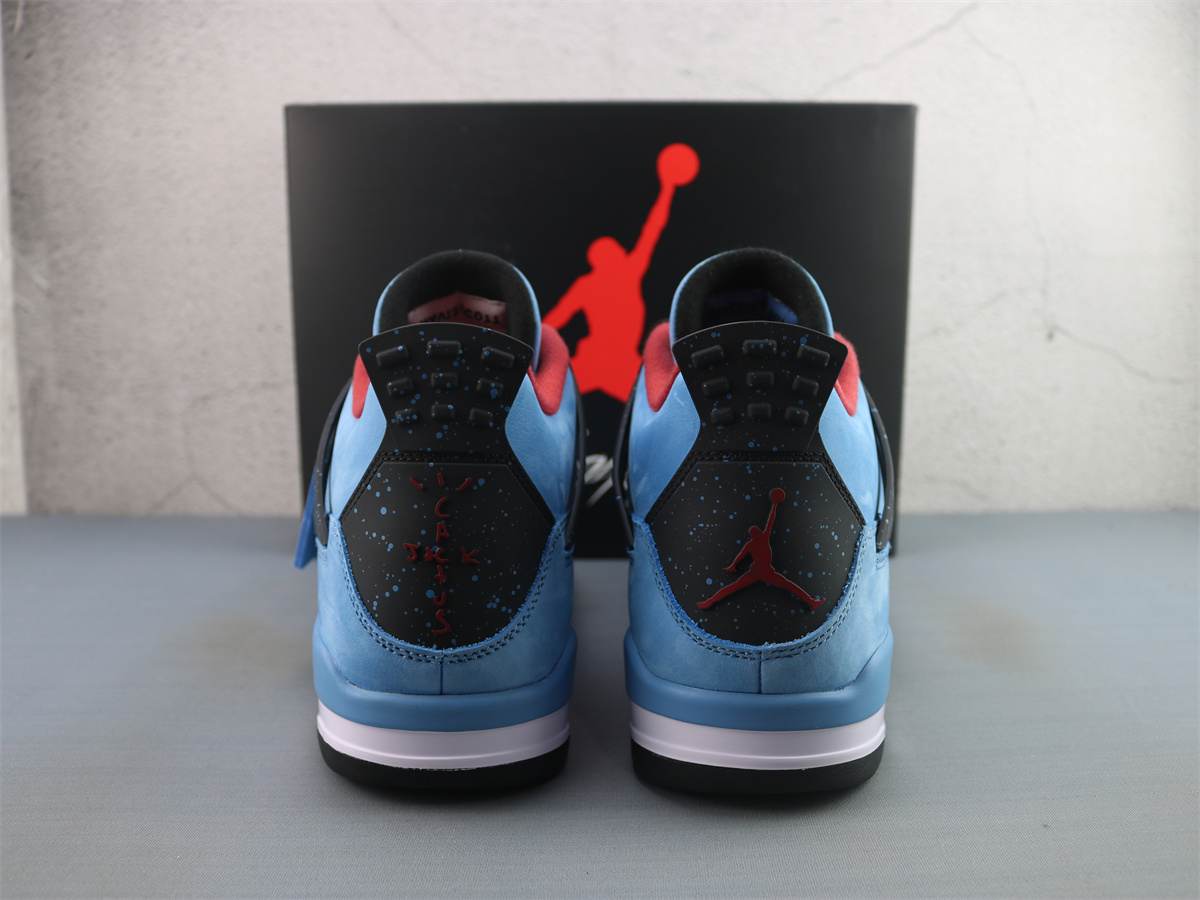 GX Batch Air Jordan 4 Retro Travis Scott Cactus Jack 308497-406